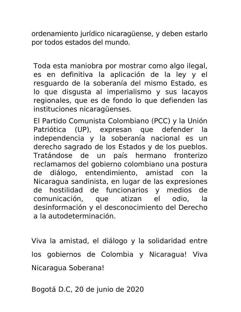 comunicado